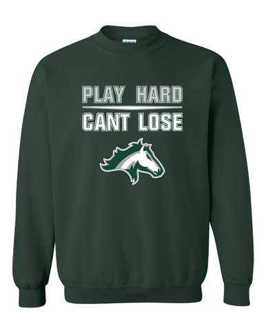 Kennesaw Mustangs Play Hard, Can't Lose Men's Sweatshirt