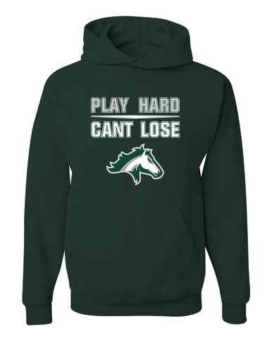 Kennesaw Mustangs Play Hard, Can't Lose Men's Premium Hoodie