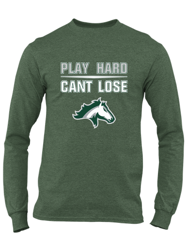 Kennesaw Mustangs Play Hard, Can't Lose Men's Premium LS T-Shirt