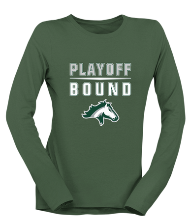 Kennesaw Mustangs Playoff Bound Women's Premium LS T-Shirt