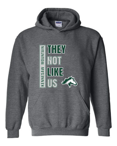 Kennesaw Mustangs They Not Like Us #1 Men's Hoodie