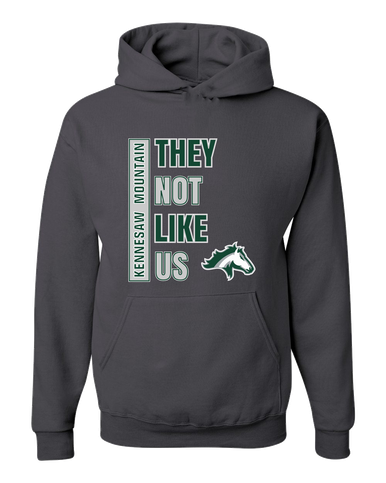 Kennesaw Mustangs They Not Like Us #1 Men's Premium Hoodie