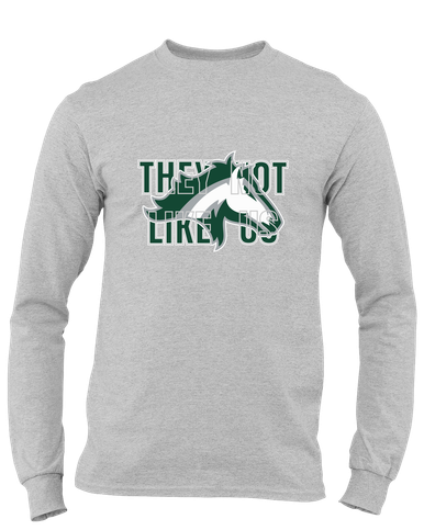 Kennesaw Mustangs They Not Like Us #2 Men's LS T-Shirt