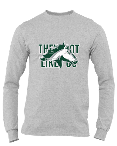 Kennesaw Mustangs They Not Like Us #2 Men's Premium LS T-Shirt