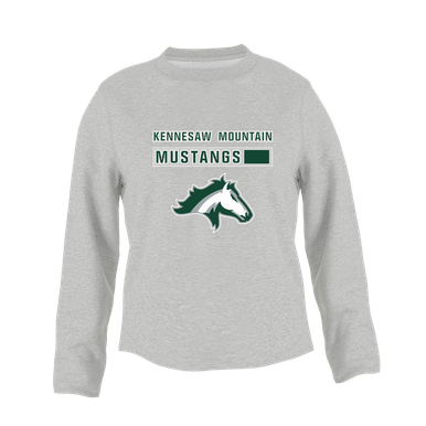 Kennesaw Mustangs Mascot #7 Women's Sweatshirt