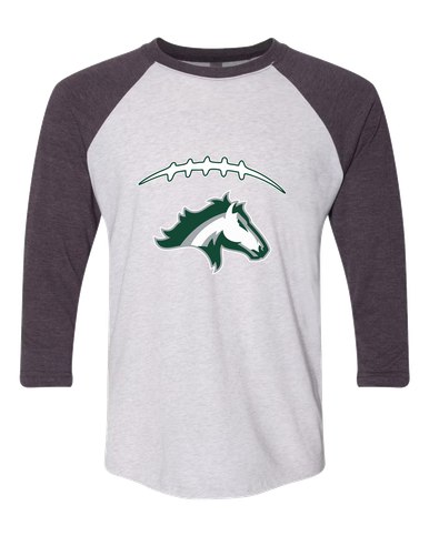 Kennesaw Mustangs Football #2 Women's Baseball T-Shirt