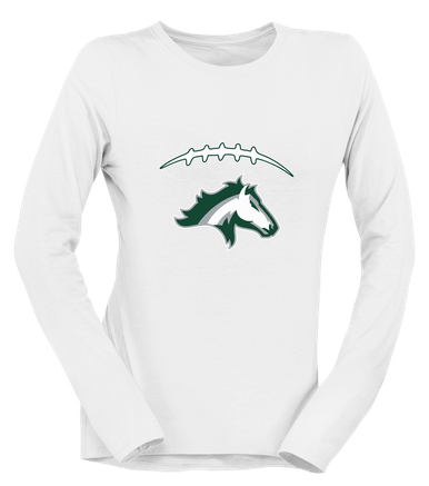 Kennesaw Mustangs Football #2 Women's LS T-Shirt