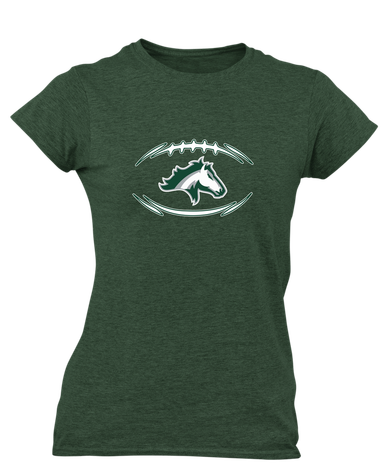 Kennesaw Mustangs Football #3 Women's Premium SS T-Shirt