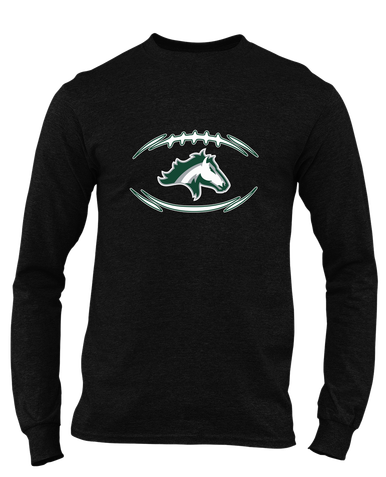 Kennesaw Mustangs Football #3 Men's LS T-Shirt
