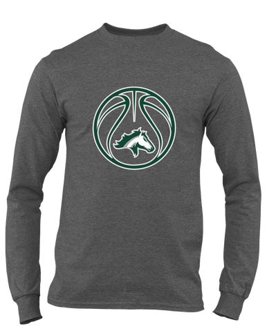 Kennesaw Mustangs Basketball #2 Men's LS T-Shirt
