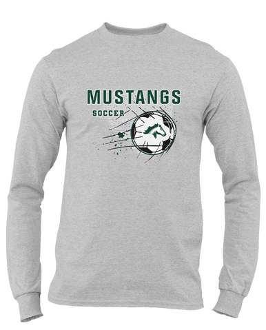 Kennesaw Mustangs Soccer #2 Men's Premium LS T-Shirt