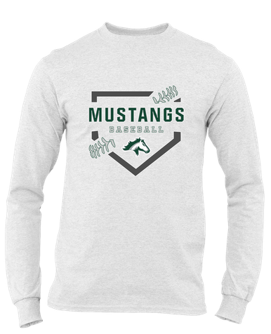 Kennesaw Mustangs Baseball #2 Men's Premium LS T-Shirt