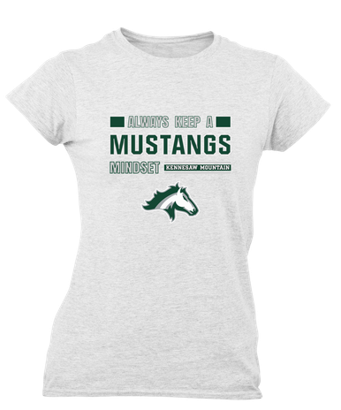 Kennesaw Mustangs Mindset Women's Premium SS T-Shirt