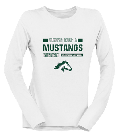Kennesaw Mustangs Mindset Women's Premium LS T-Shirt