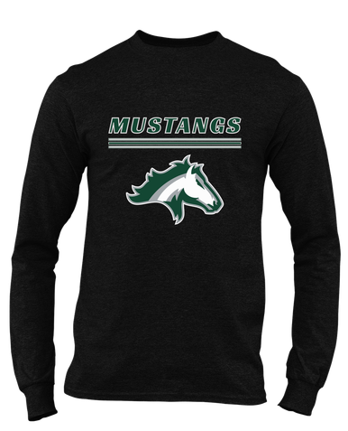 Kennesaw Mustangs Mascot #8 Men's Premium LS T-Shirt