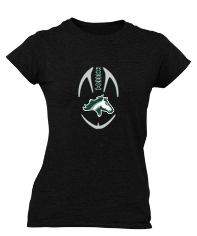 Kennesaw Mustangs Football #4 Women's Premium SS T-Shirt
