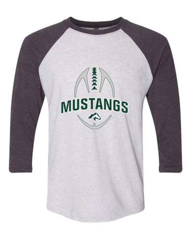 Kennesaw Mustangs Football #5 Women's Baseball T-Shirt