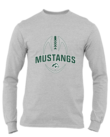 Kennesaw Mustangs Football #5 Men's Premium LS T-Shirt