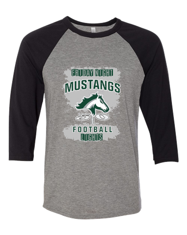 Kennesaw Mustangs Football #6 Women's Baseball T-Shirt
