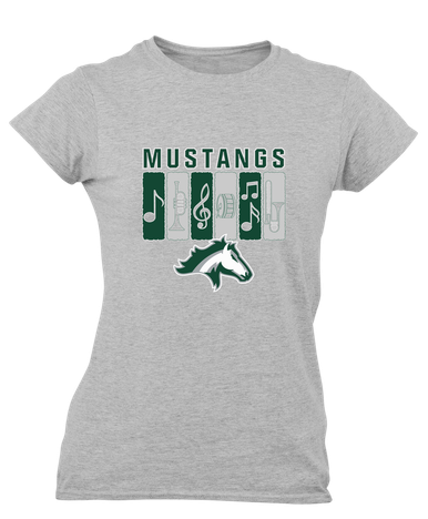 Kennesaw Mustangs Band # 2 Women's SS T-Shirt