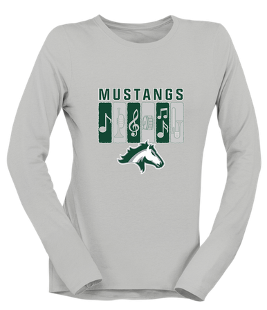 Kennesaw Mustangs Band # 2 Women's Premium LS T-Shirt