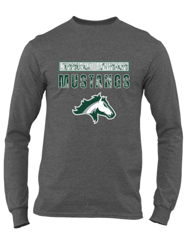 Kennesaw Mustangs Mascot #9 Men's LS T-Shirt
