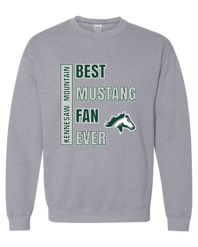 Kennesaw Mustangs Best Mustang Fan Men's Sweatshirt