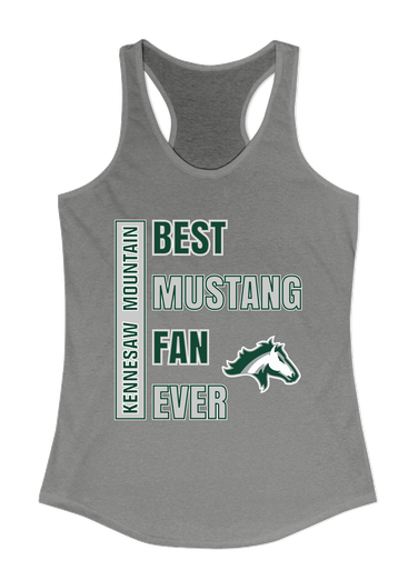 Kennesaw Mustangs Best Mustang Fan Women's Tank Top