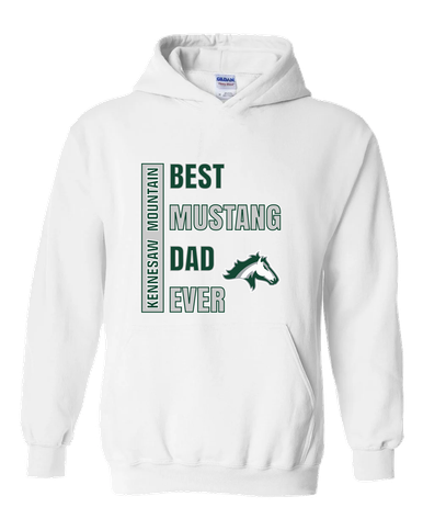 Kennesaw Mustangs Best Mustang Dad Men's Hoodie