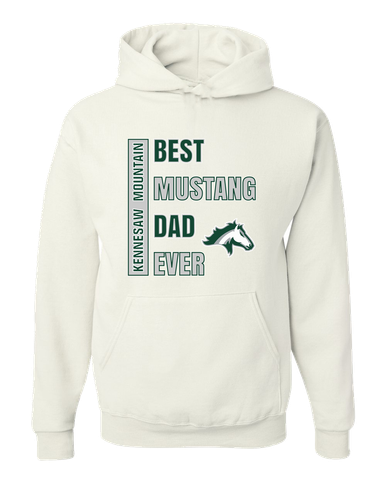 Kennesaw Mustangs Best Mustang Dad Men's Premium Hoodie