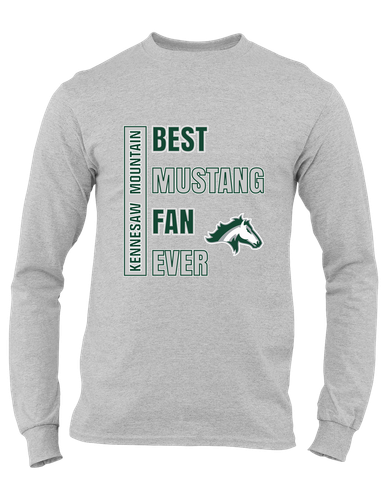 Kennesaw Mustangs Best Mustang Fan Men's Premium LS T-Shirt