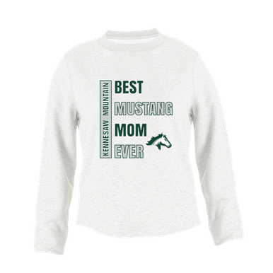 Kennesaw Mustangs Best Mustang Mom Women's Sweatshirt