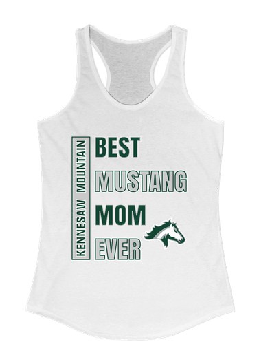 Kennesaw Mustangs Best Mustang Mom Women's Tank Top