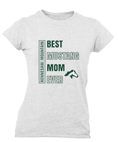 Kennesaw Mustangs Best Mustang Mom Women's Premium SS T-Shirt