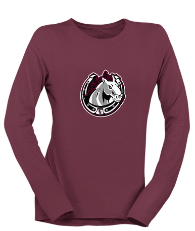 South Effingham Mustangs Mascot #1 Women's LS T-Shirt