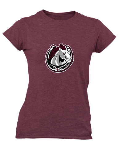 South Effingham Mustangs Mascot #1 Women's Premium SS T-Shirt
