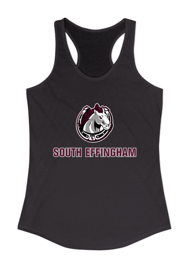 South Effingham Mustangs Mascot #2 Women's Tank Top