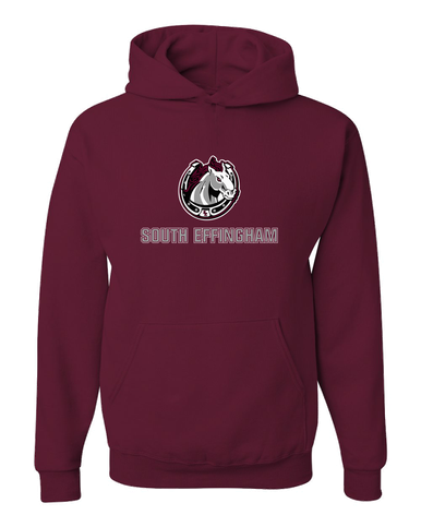 South Effingham Mustangs Mascot #2 Men's Premium Hoodie