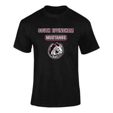 South Effingham Mustangs Mascot #3 Men's SS T-Shirt