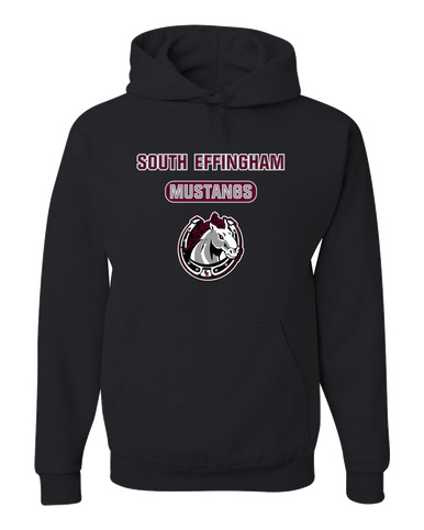 South Effingham Mustangs Mascot #3 Men's Premium Hoodie