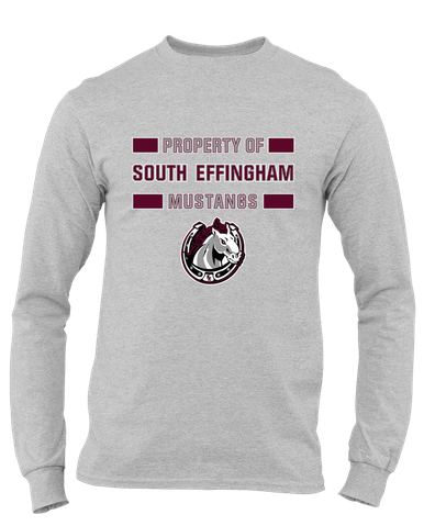 South Effingham Mustangs Property Of Men's Premium LS T-Shirt