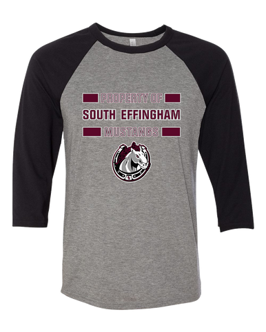 South Effingham Mustangs Property Of Men's Baseball T-Shirt