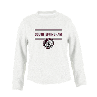 South Effingham Mustangs Mascot #4 Women's Sweatshirt