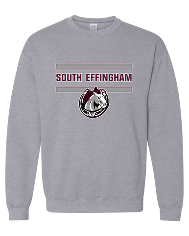 South Effingham Mustangs Mascot #4 Men's Sweatshirt