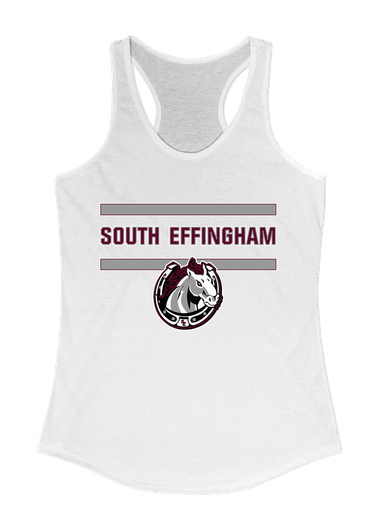 South Effingham Mustangs Mascot #4 Women's Tank Top