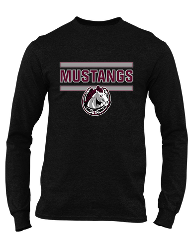 South Effingham Mustangs Mascot #5 Men's Premium LS T-Shirt