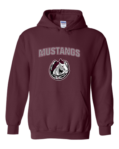 South Effingham Mustangs Mascot #6 Men's Hoodie