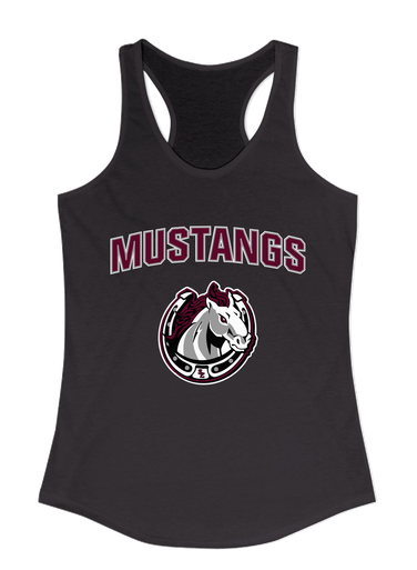 South Effingham Mustangs Mascot #6 Women's Tank Top