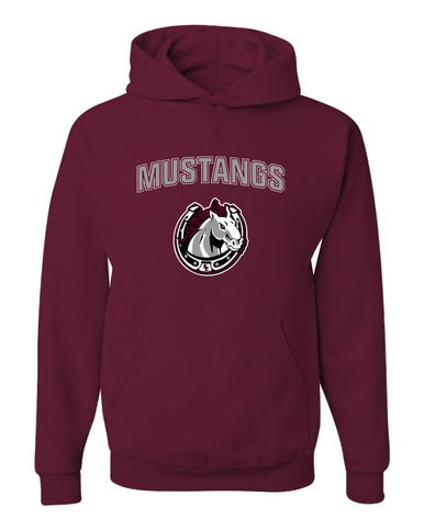 South Effingham Mustangs Mascot #6 Men's Premium Hoodie