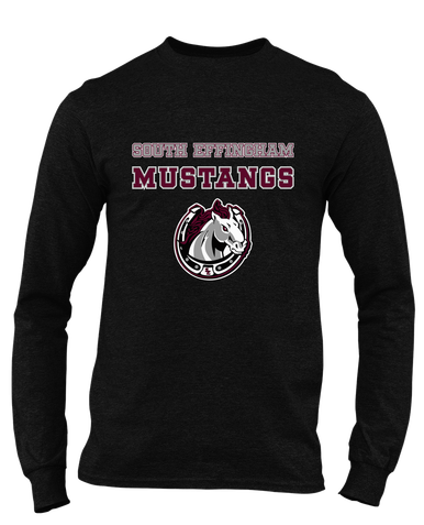 South Effingham Mustangs Spirit Men's LS T-Shirt